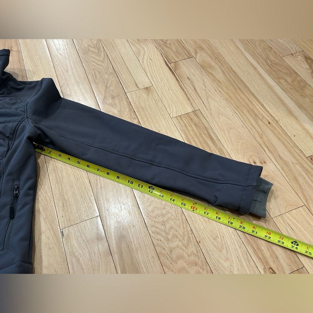 Bench Wisecrack Hybrid Dark Grey Moto Jacket - Women’s Size Large - Picture 8 of 8